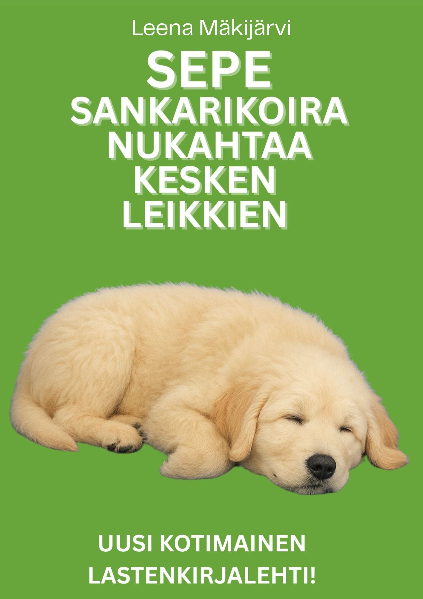 Sepe Sankarikoira nukahtaa kesken leikkien